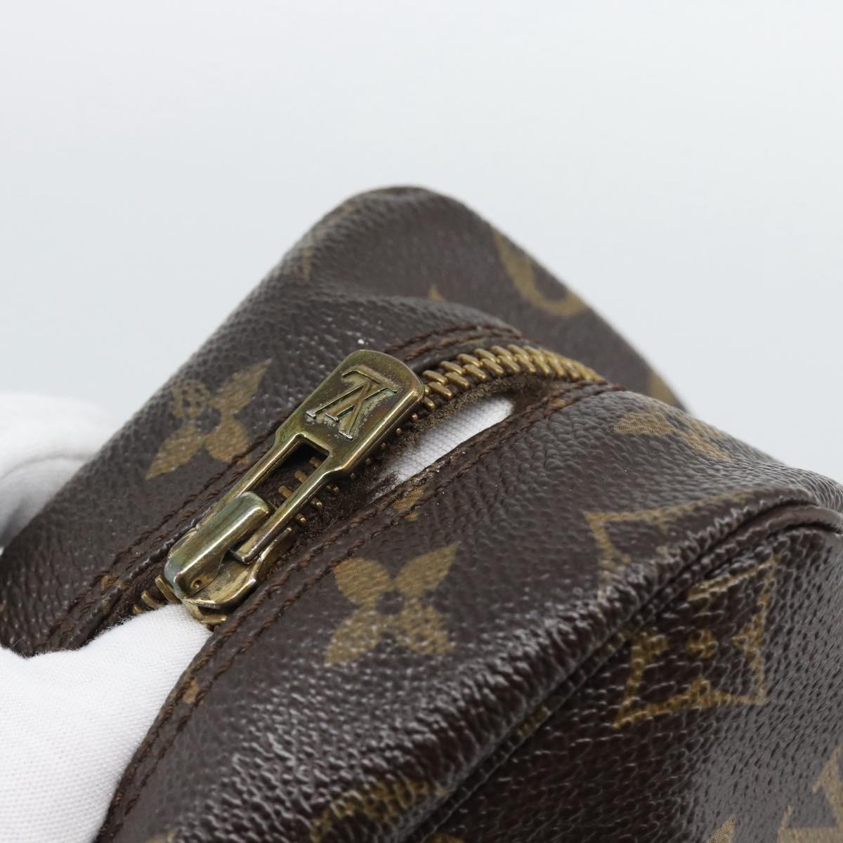 LOUIS VUITTON Monogram Trousse Toilette 28 Clutch Bag M47522 LV Auth 194681