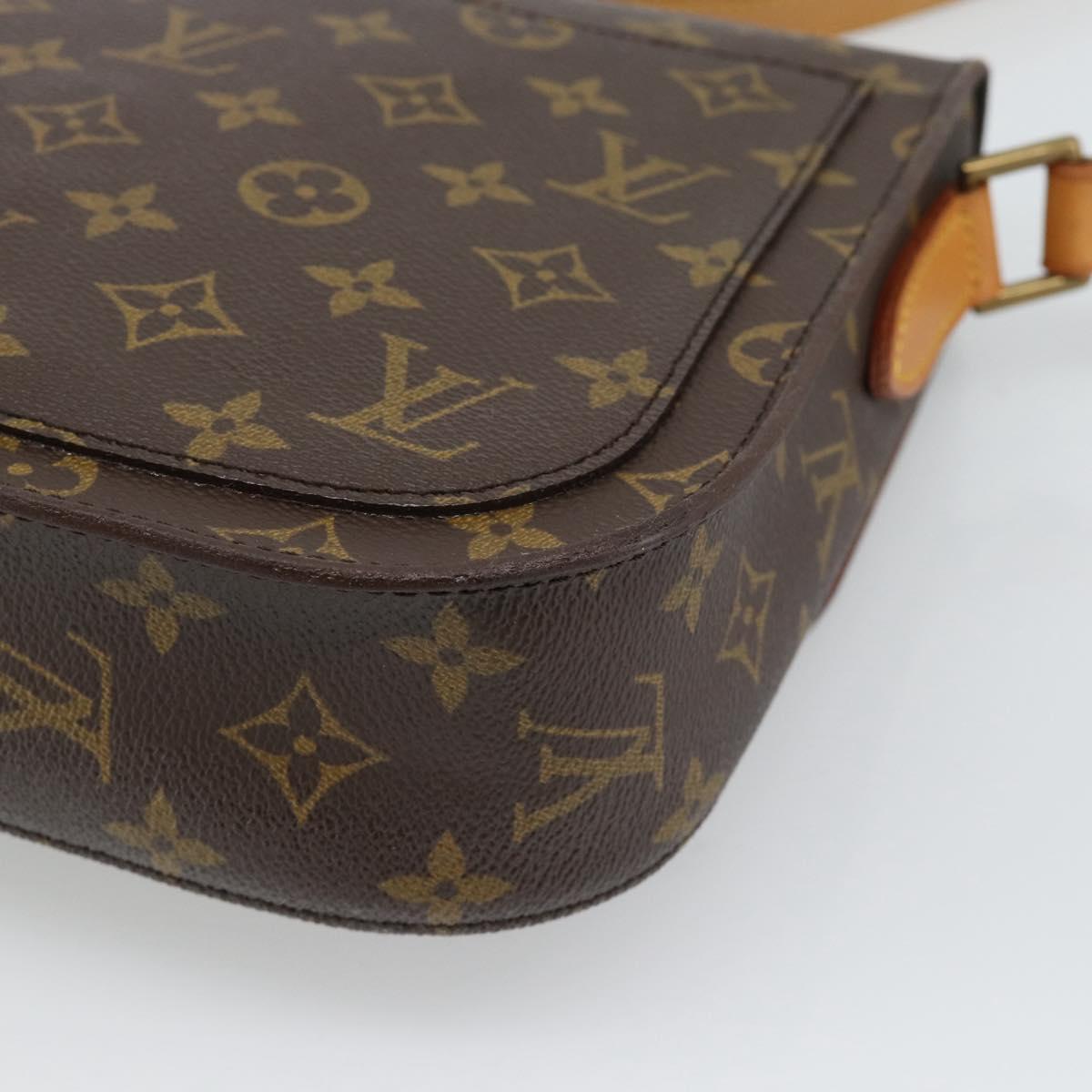 LOUIS VUITTON Monogram Saint Cloud GM Shoulder Bag M51242 LV Auth 194682A