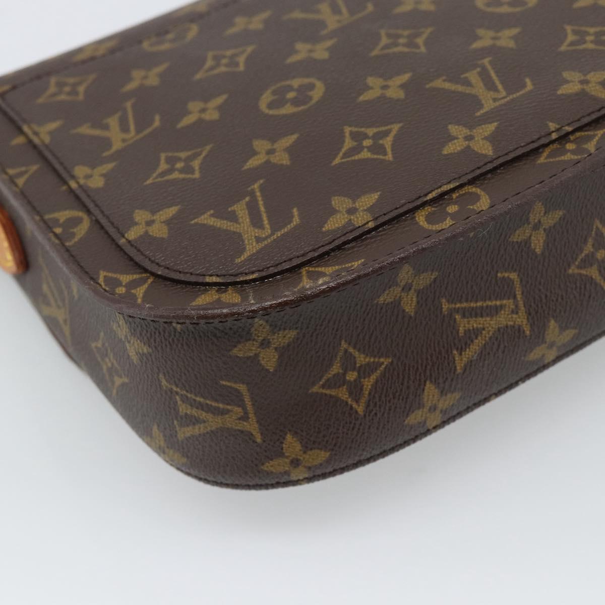 LOUIS VUITTON Monogram Saint Cloud GM Shoulder Bag M51242 LV Auth 194682A
