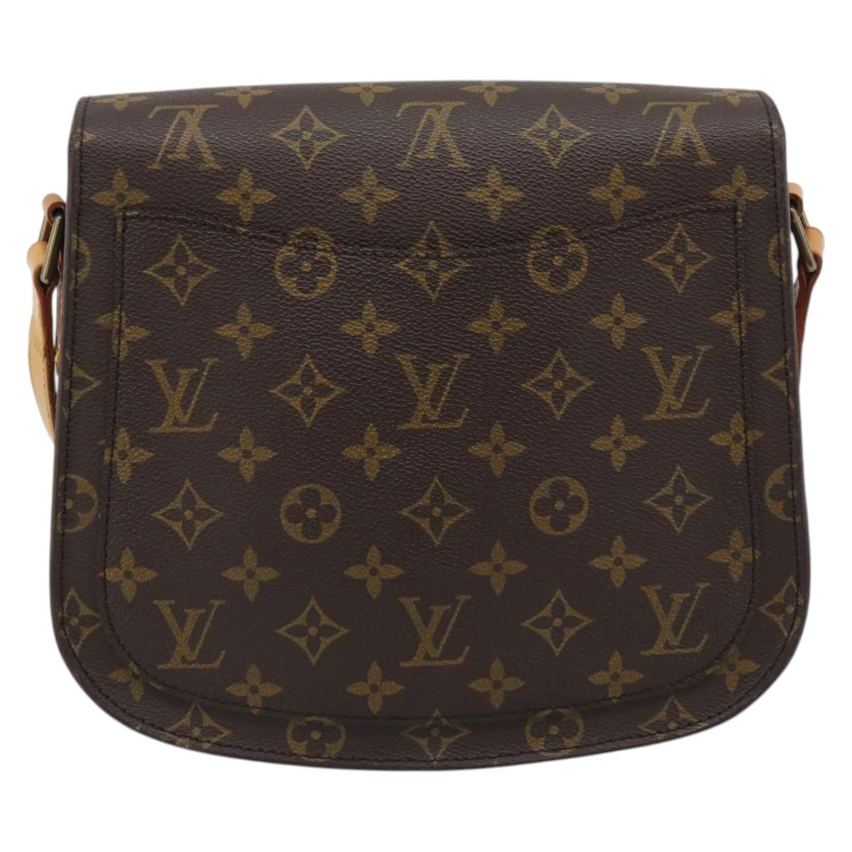 LOUIS VUITTON Monogram Saint Cloud GM Shoulder Bag M51242 LV Auth 194682A