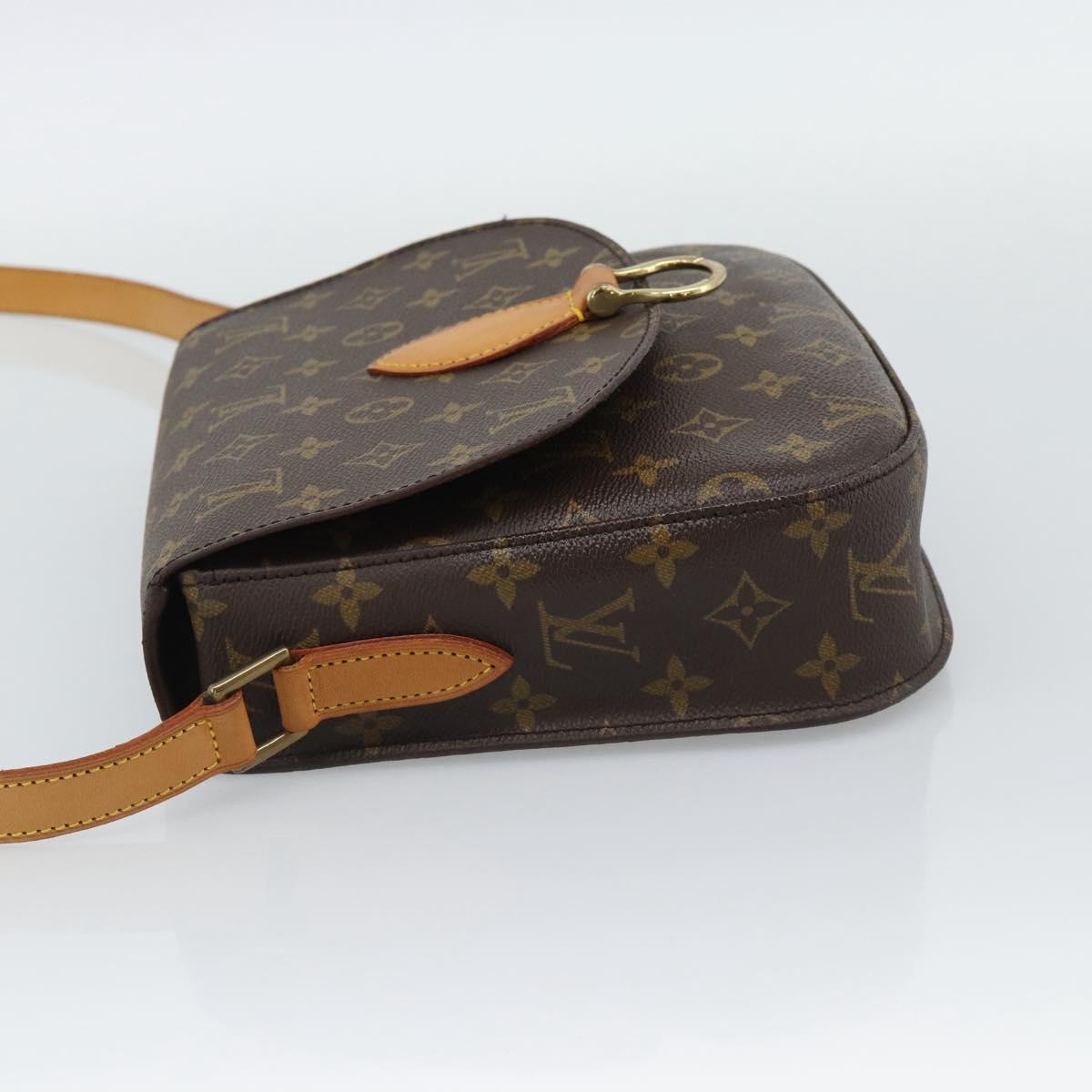 LOUIS VUITTON Monogram Saint Cloud GM Shoulder Bag M51242 LV Auth 194682A