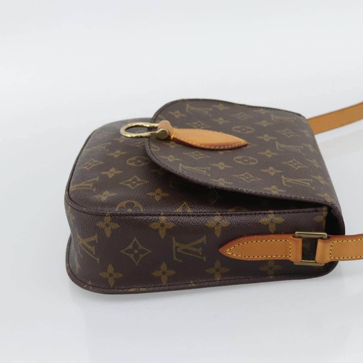 LOUIS VUITTON Monogram Saint Cloud GM Shoulder Bag M51242 LV Auth 194682A