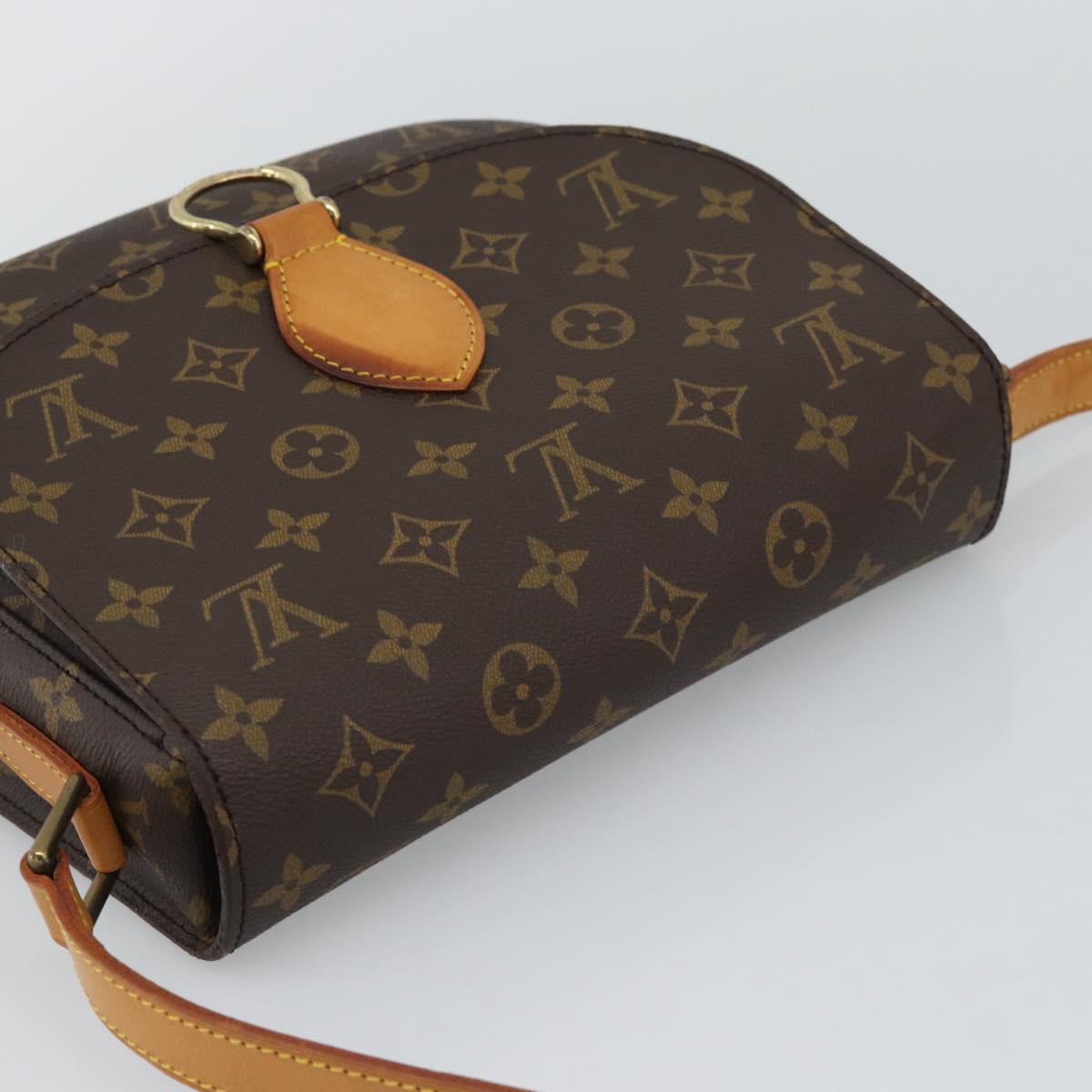 LOUIS VUITTON Monogram Saint Cloud GM Shoulder Bag M51242 LV Auth 194682A