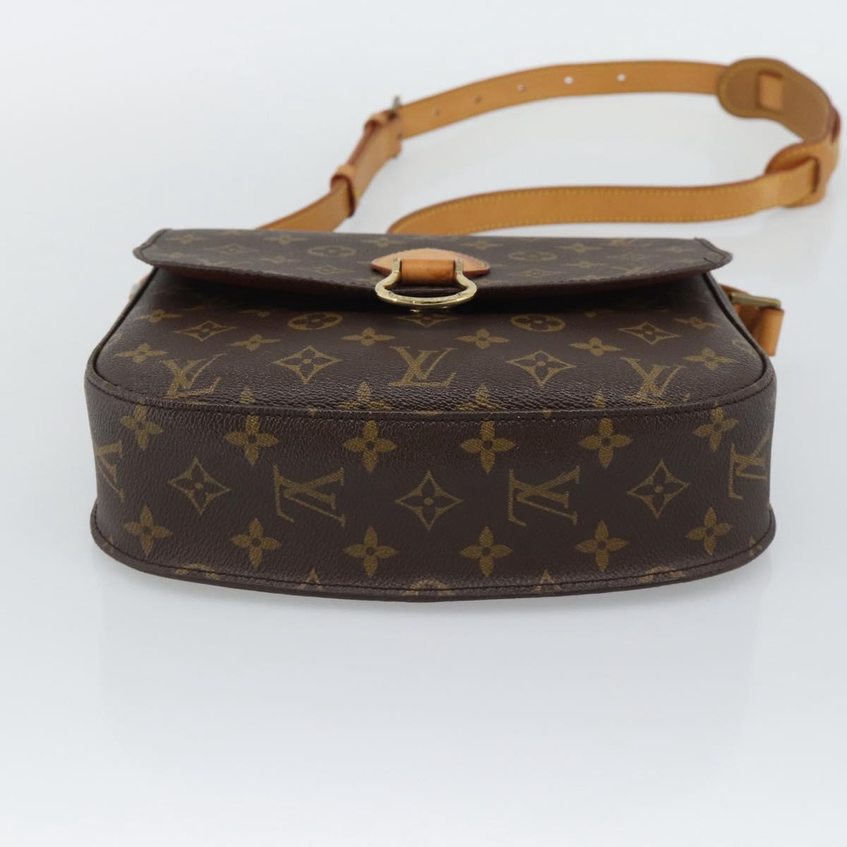 LOUIS VUITTON Monogram Saint Cloud GM Shoulder Bag M51242 LV Auth 194682A