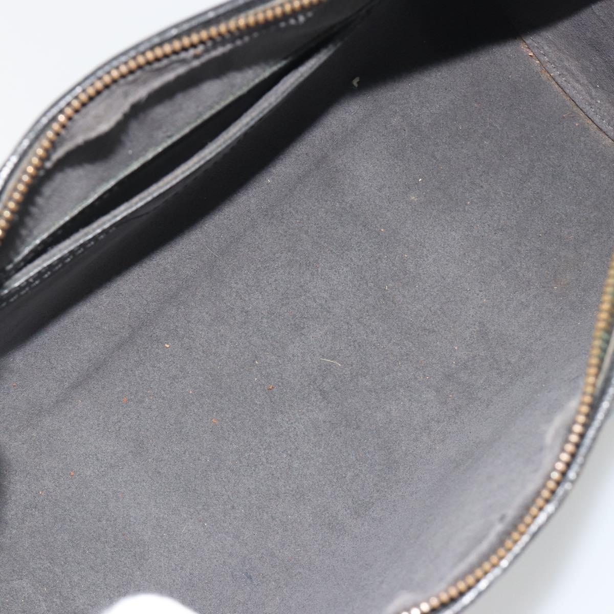 LOUIS VUITTON Epi Soufflot Hand Bag Black M52222 LV Auth 194686