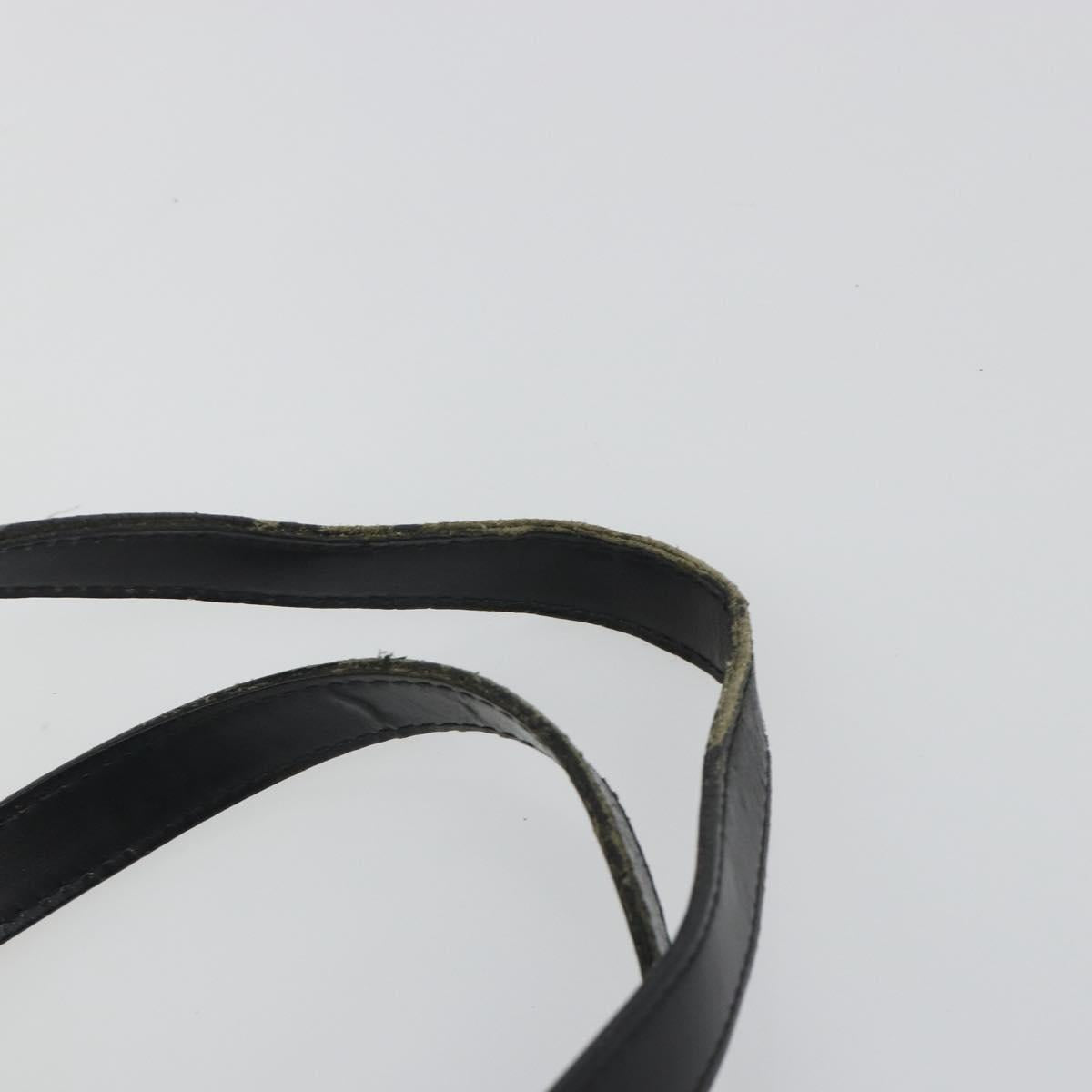 LOUIS VUITTON Epi Soufflot Hand Bag Black M52222 LV Auth 194686