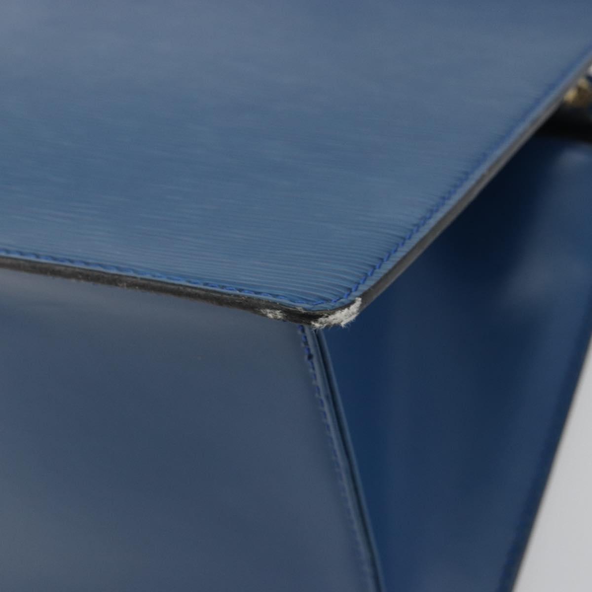 LOUIS VUITTON Epi Riviera Hand Bag Blue M48185 LV Auth 194692