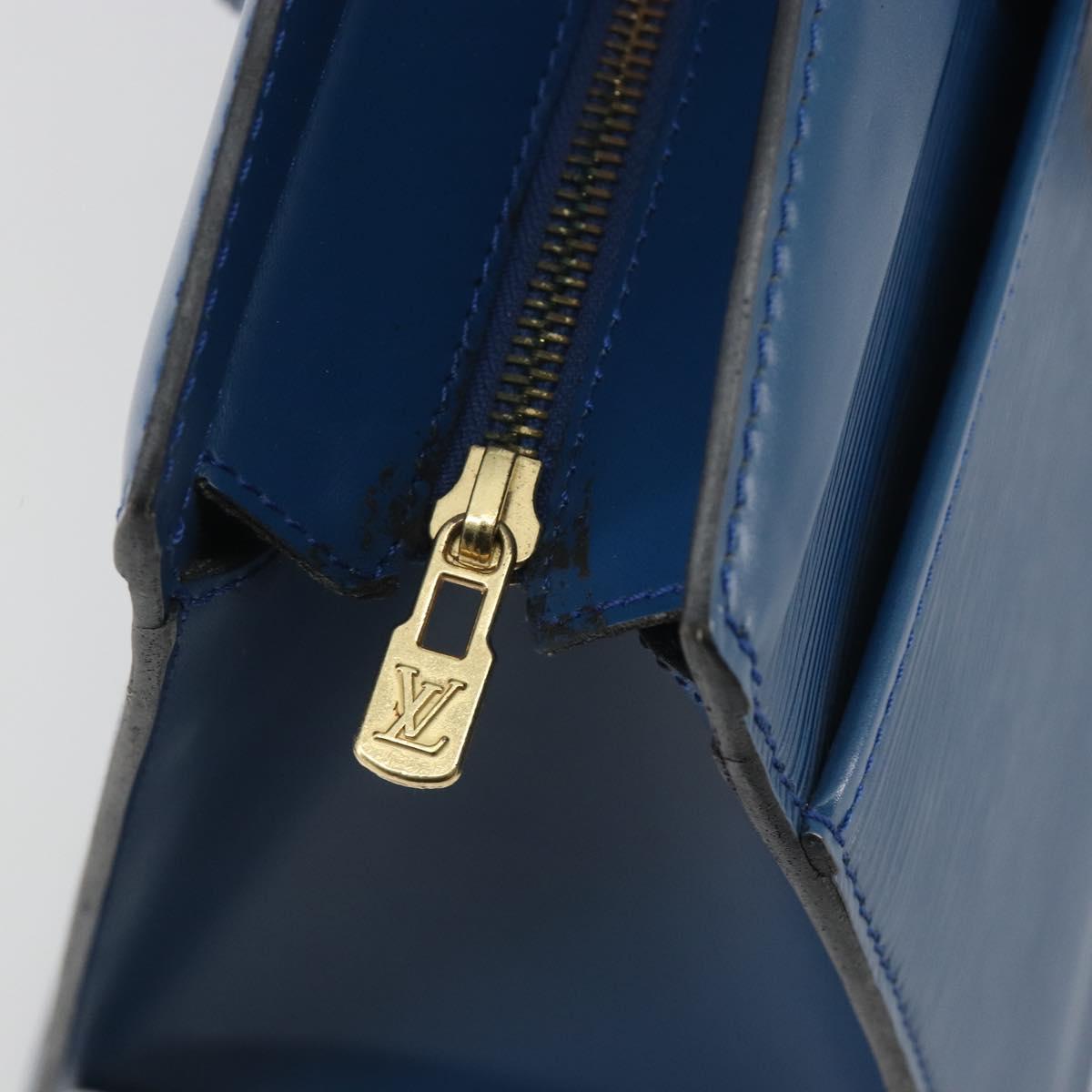 LOUIS VUITTON Epi Riviera Hand Bag Blue M48185 LV Auth 194692