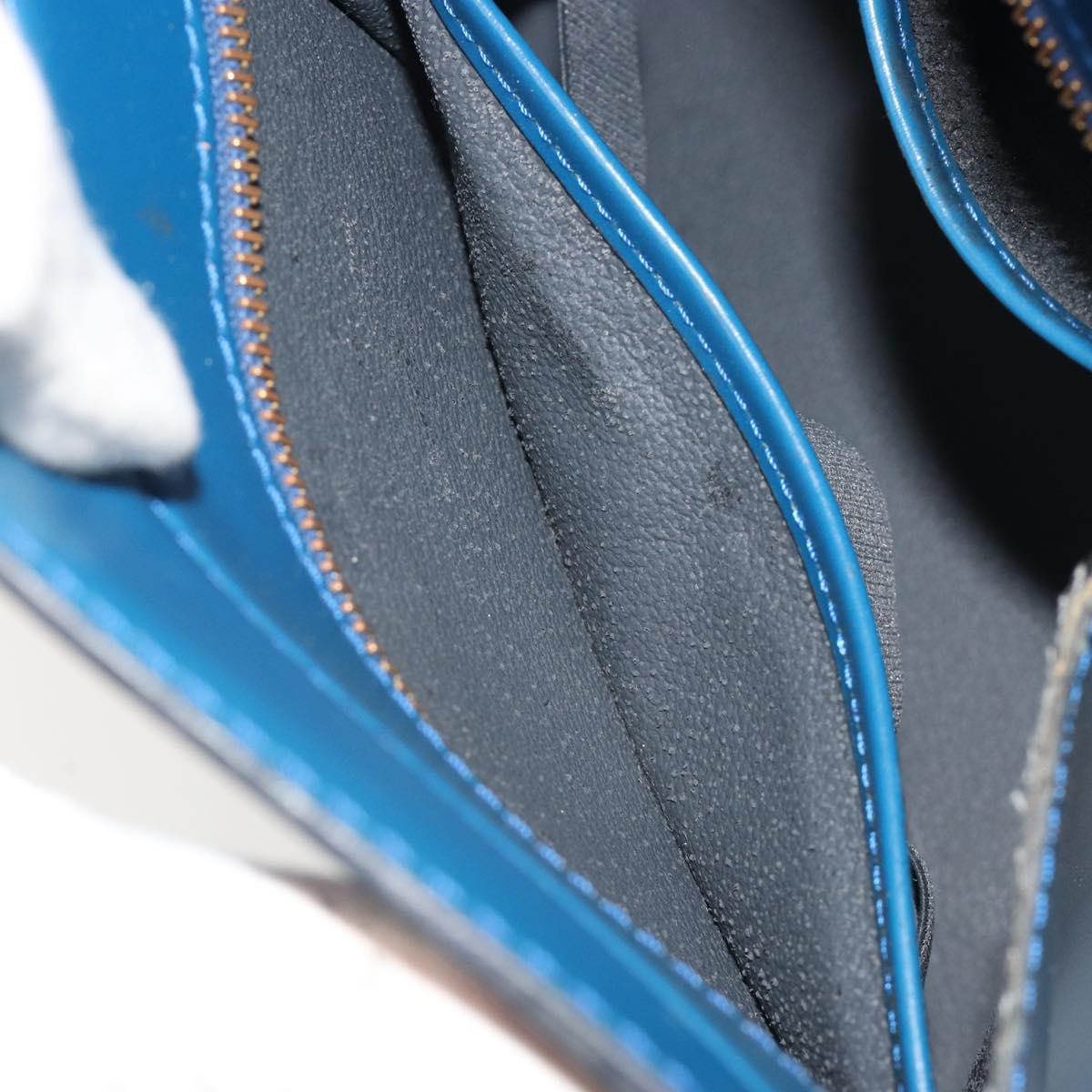 LOUIS VUITTON Epi Riviera Hand Bag Blue M48185 LV Auth 194692