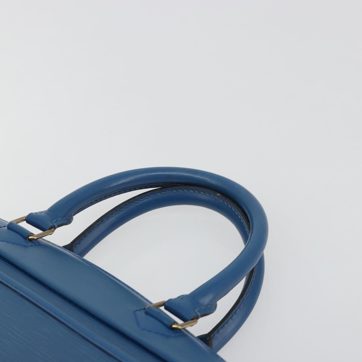 LOUIS VUITTON Epi Riviera Hand Bag Blue M48185 LV Auth 194692