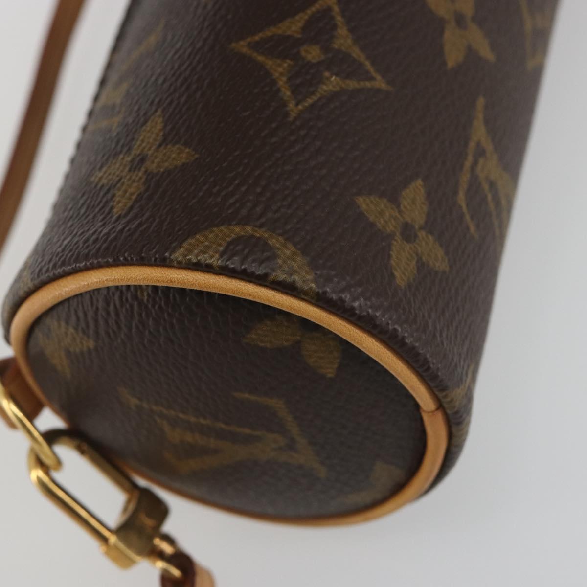 LOUIS VUITTON Monogram Papillon Pouch LV Auth 194693V