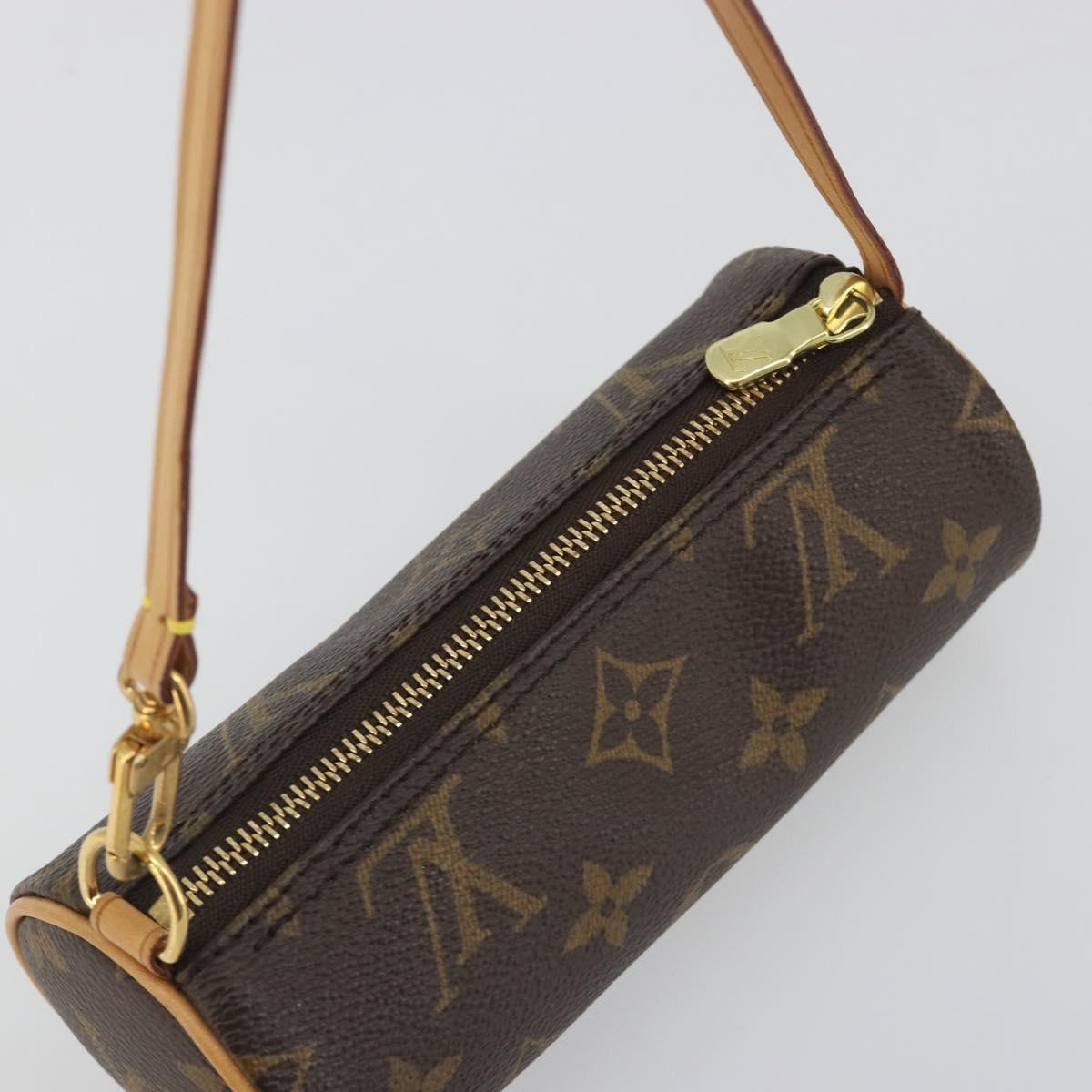 LOUIS VUITTON Monogram Papillon Pouch LV Auth 194693V
