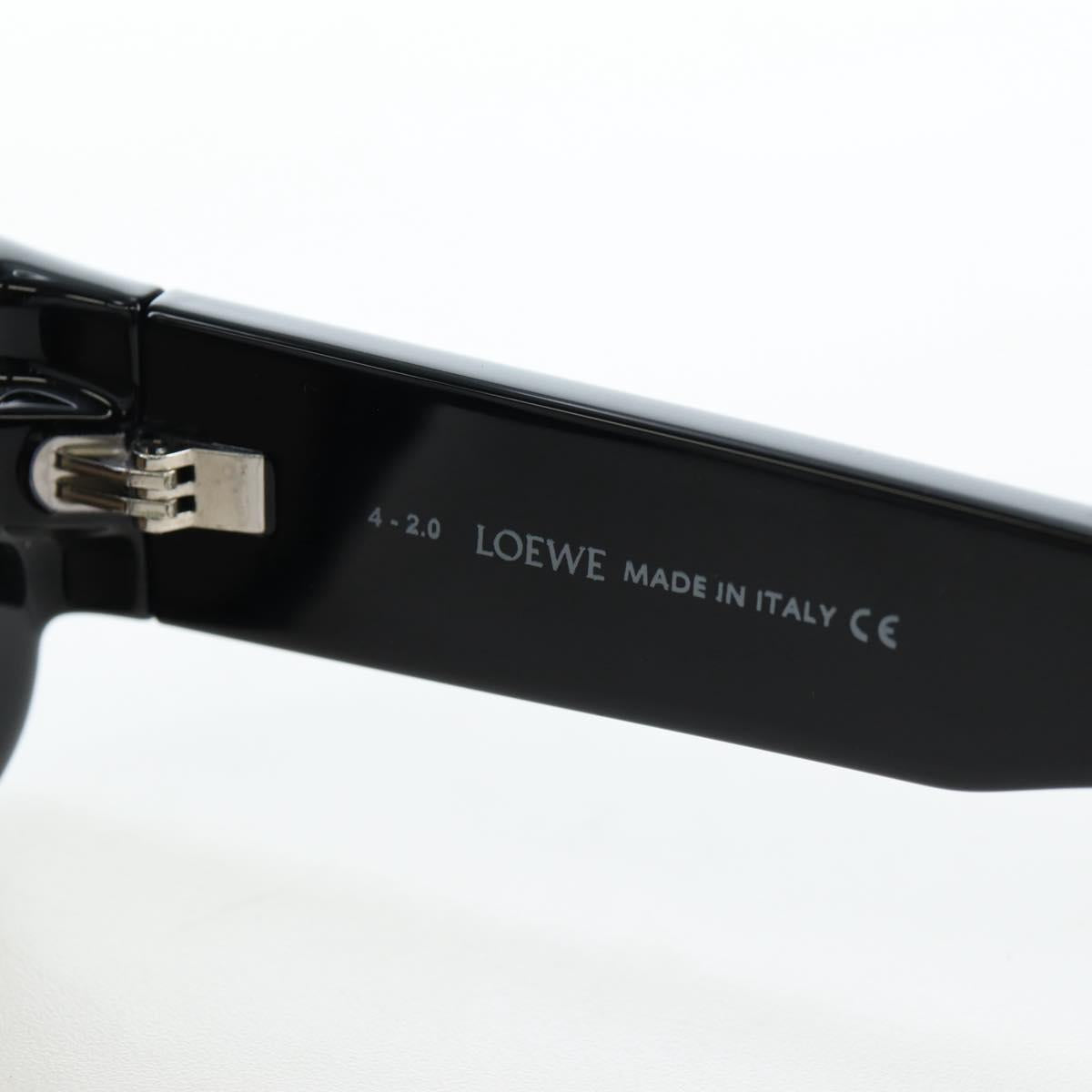 LOEWE Sunglasses plastic Black Auth 194696M