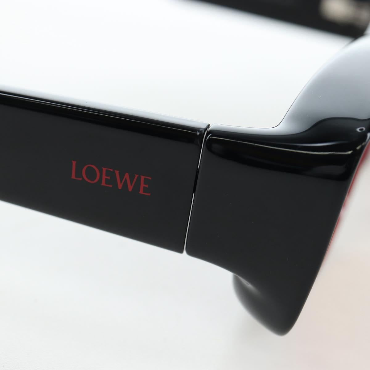 LOEWE Sunglasses plastic Black Auth 194696M