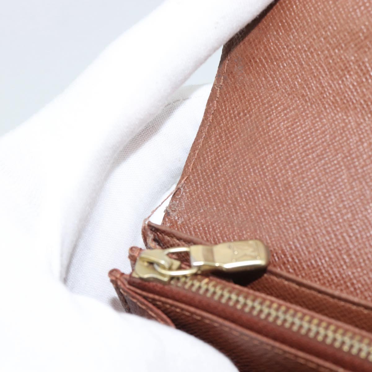 LOUIS VUITTON Monogram Portefeuille Sarah Long Wallet M61734 LV Auth 194699