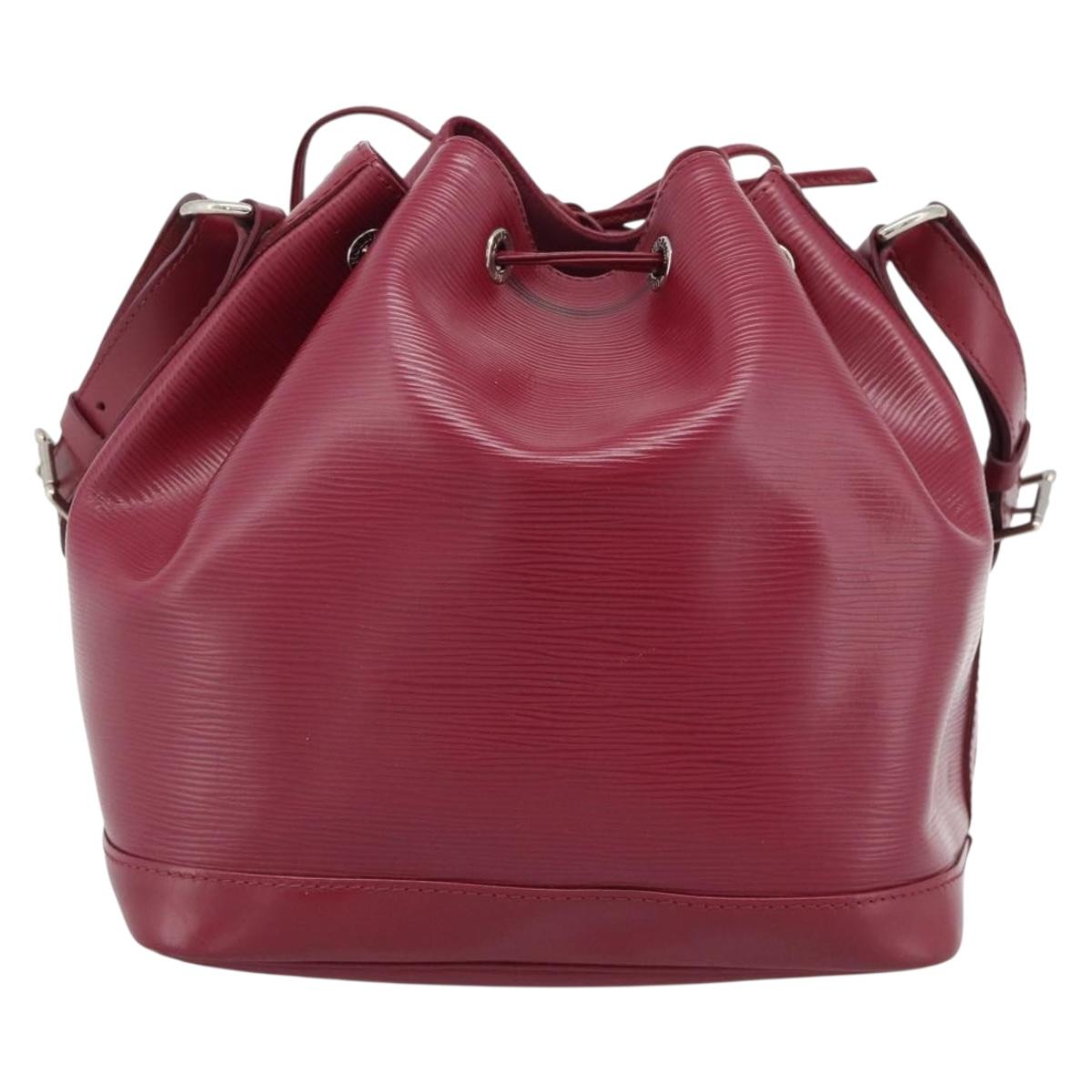 LOUIS VUITTON Epi Petit Noe Shoulder Bag Fuchsia M40676 LV Auth 194705SAV