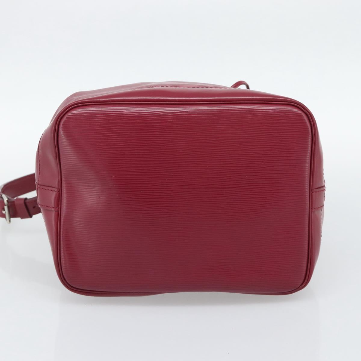 LOUIS VUITTON Epi Petit Noe Shoulder Bag Fuchsia M40676 LV Auth 194705SAV