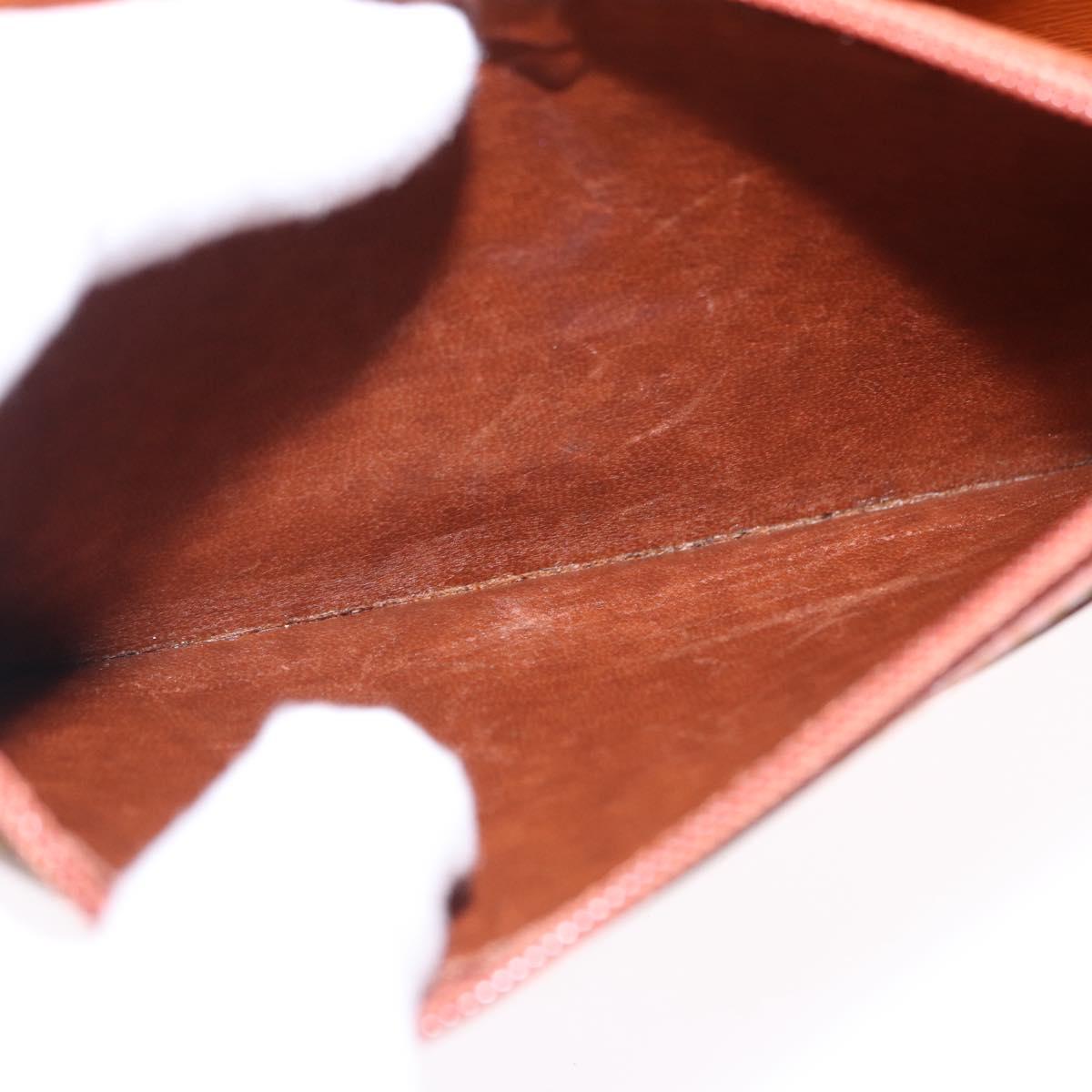 LOUIS VUITTON Epi Ceinture Tilsitt Pochette Zipangu Gold M52598 LV Auth 194712V