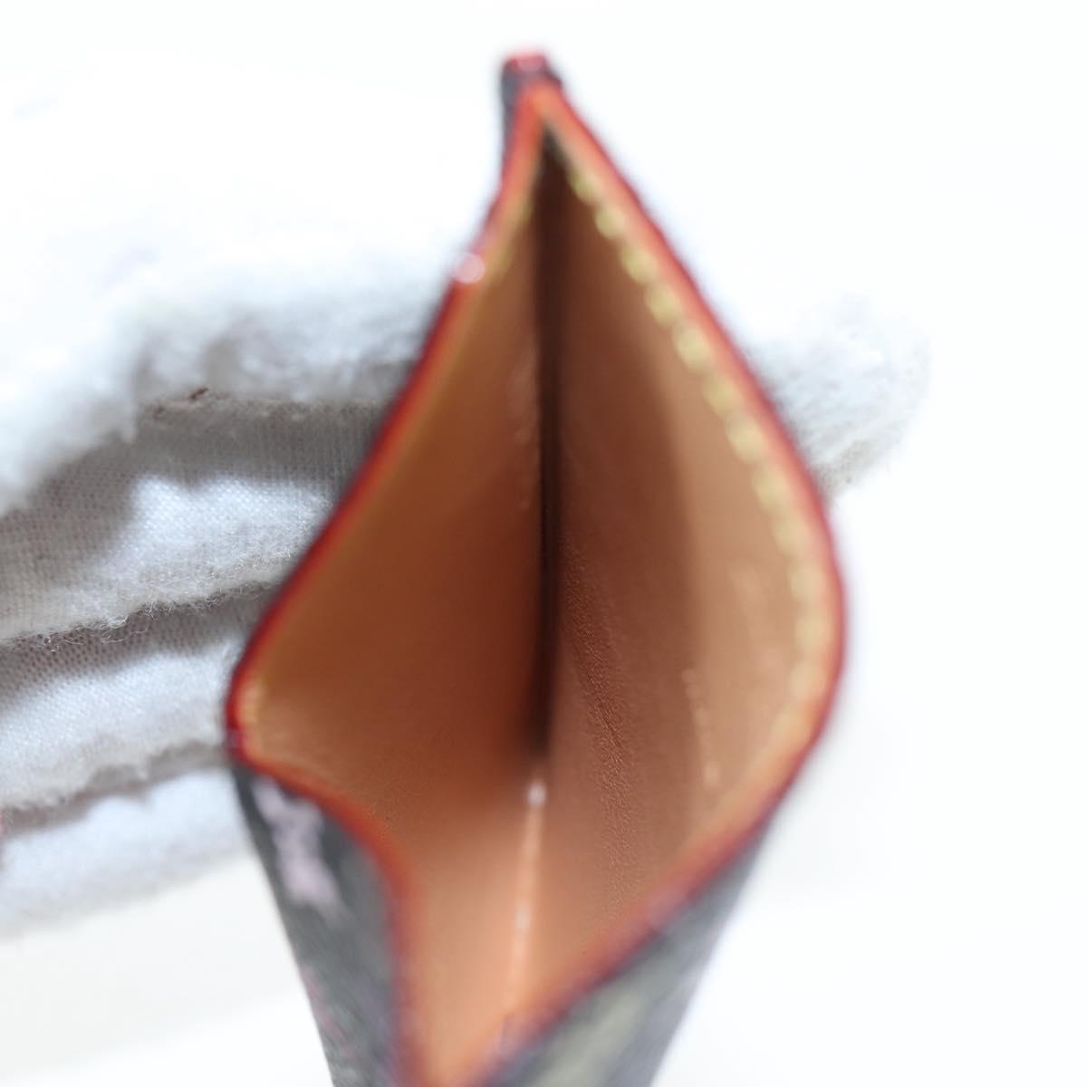 LOUIS VUITTON Monogram Multicolor Etui Hand Mirror Black M92651 LV Auth 194718V