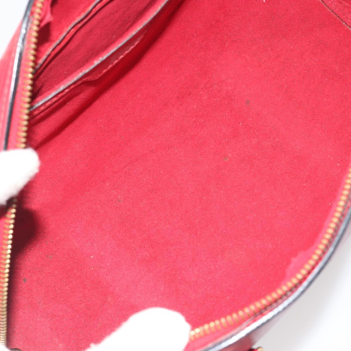LOUIS VUITTON Epi Soufflot Hand Bag Red M52227 LV Auth 194739