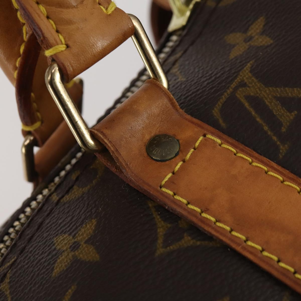 LOUIS VUITTON Monogram Keepall Bandouliere 45 Boston Bag M41418 LV Auth 194750