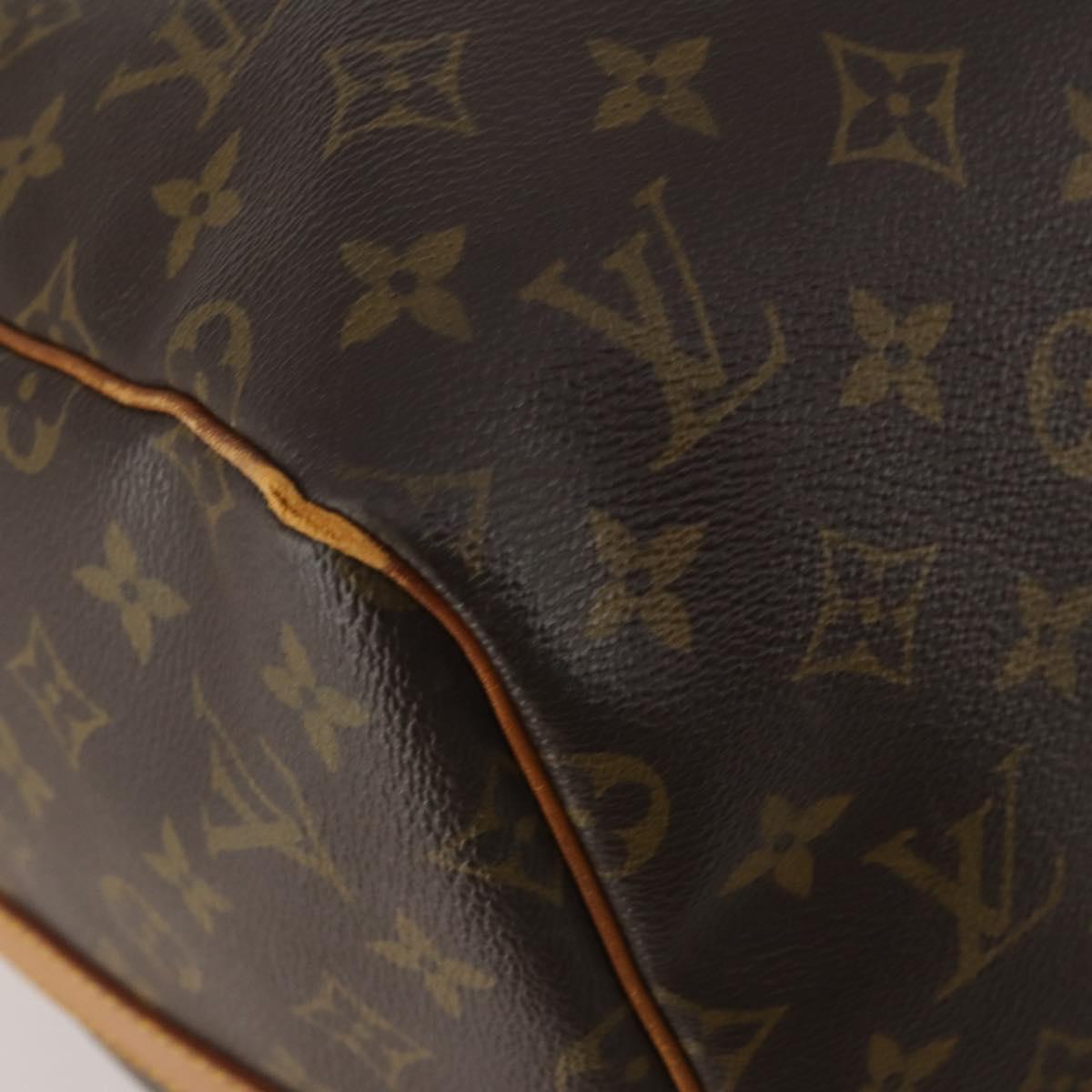LOUIS VUITTON Monogram Keepall Bandouliere 55 Boston Bag M41414 LV Auth 194751