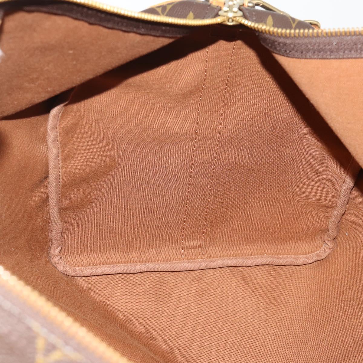 LOUIS VUITTON Monogram Keepall Bandouliere 55 Boston Bag M41414 LV Auth 194751