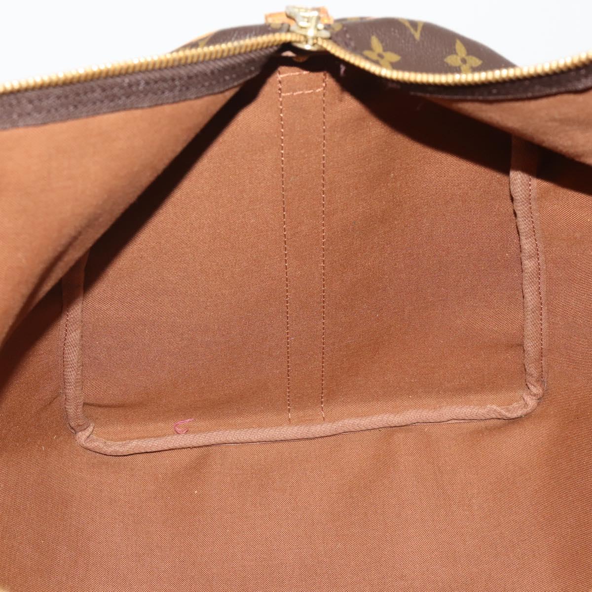 LOUIS VUITTON Monogram Keepall Bandouliere 55 Boston Bag M41414 LV Auth 194751