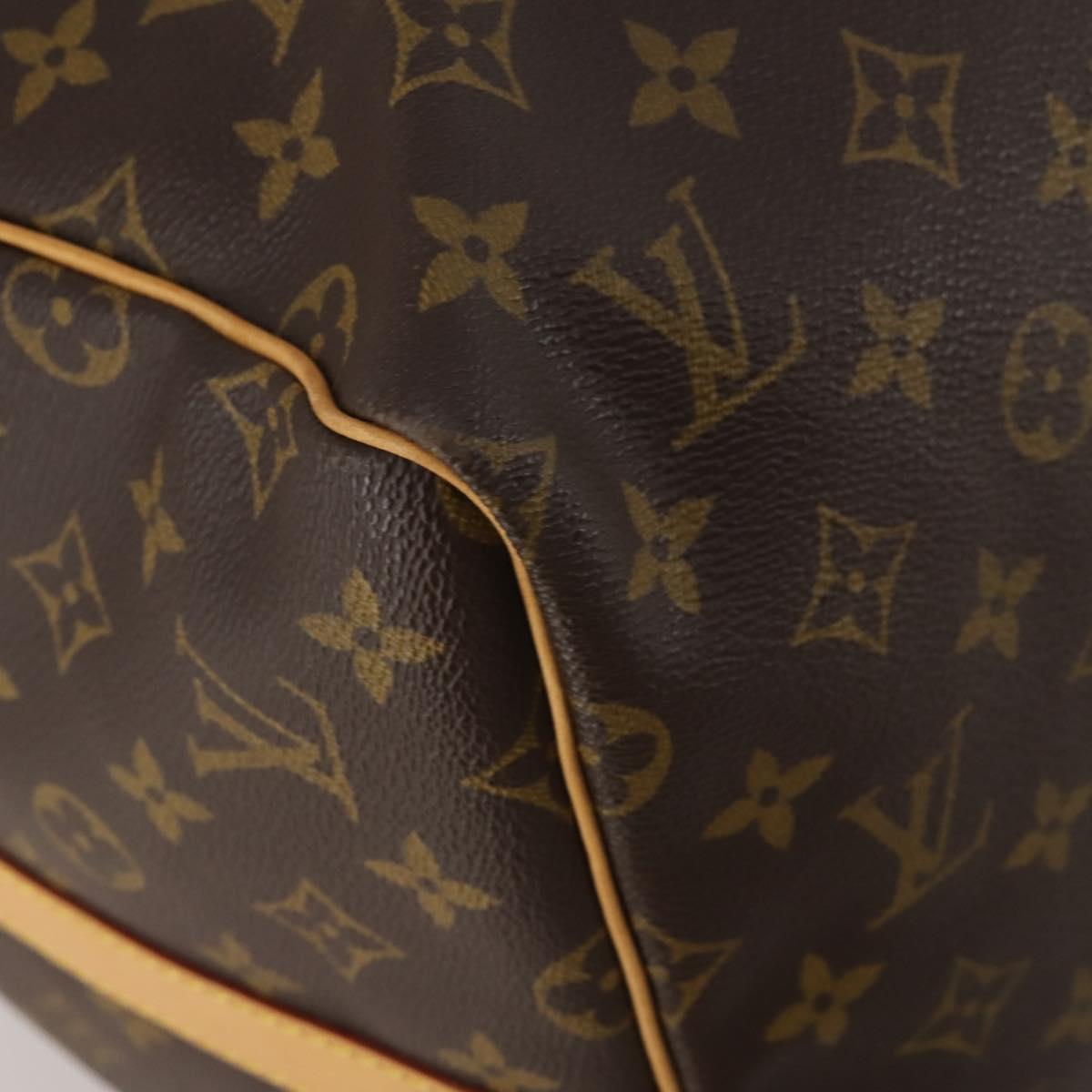 LOUIS VUITTON Monogram Keepall Bandouliere 55 Boston Bag M41414 LV Auth 194752V
