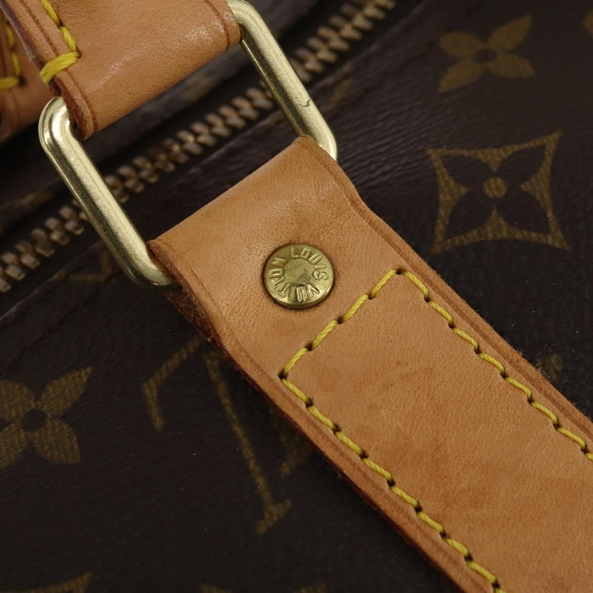 LOUIS VUITTON Monogram Keepall Bandouliere 55 Boston Bag M41414 LV Auth 194752V