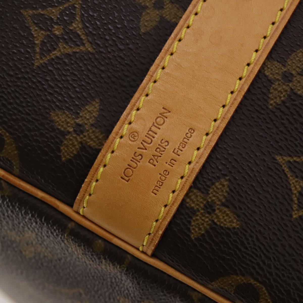LOUIS VUITTON Monogram Keepall Bandouliere 55 Boston Bag M41414 LV Auth 194752V