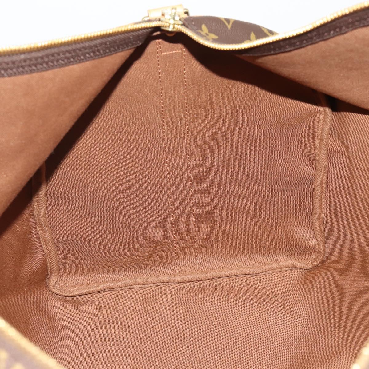 LOUIS VUITTON Monogram Keepall Bandouliere 55 Boston Bag M41414 LV Auth 194752V