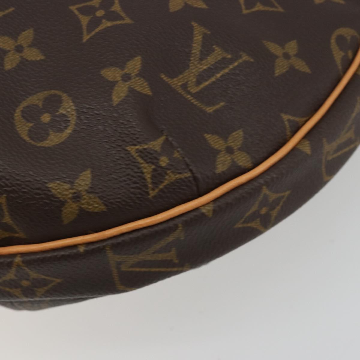 LOUIS VUITTON Monogram Croissant MM Shoulder Bag M51512 LV Auth 194753SAV