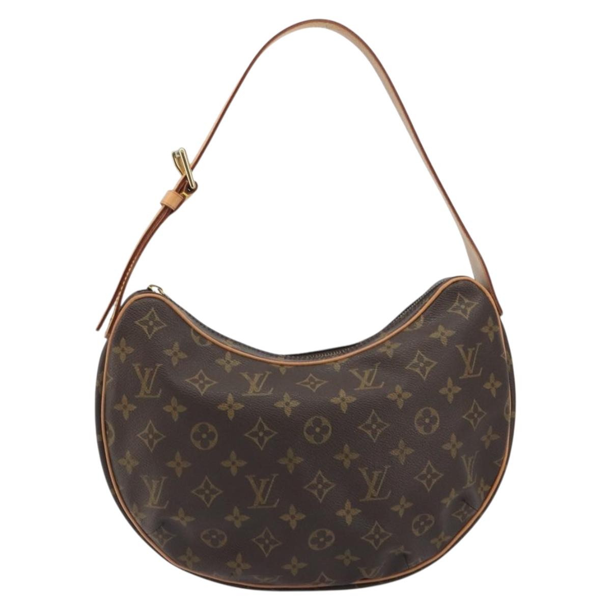 LOUIS VUITTON Monogram Croissant MM Shoulder Bag M51512 LV Auth 194753SAV