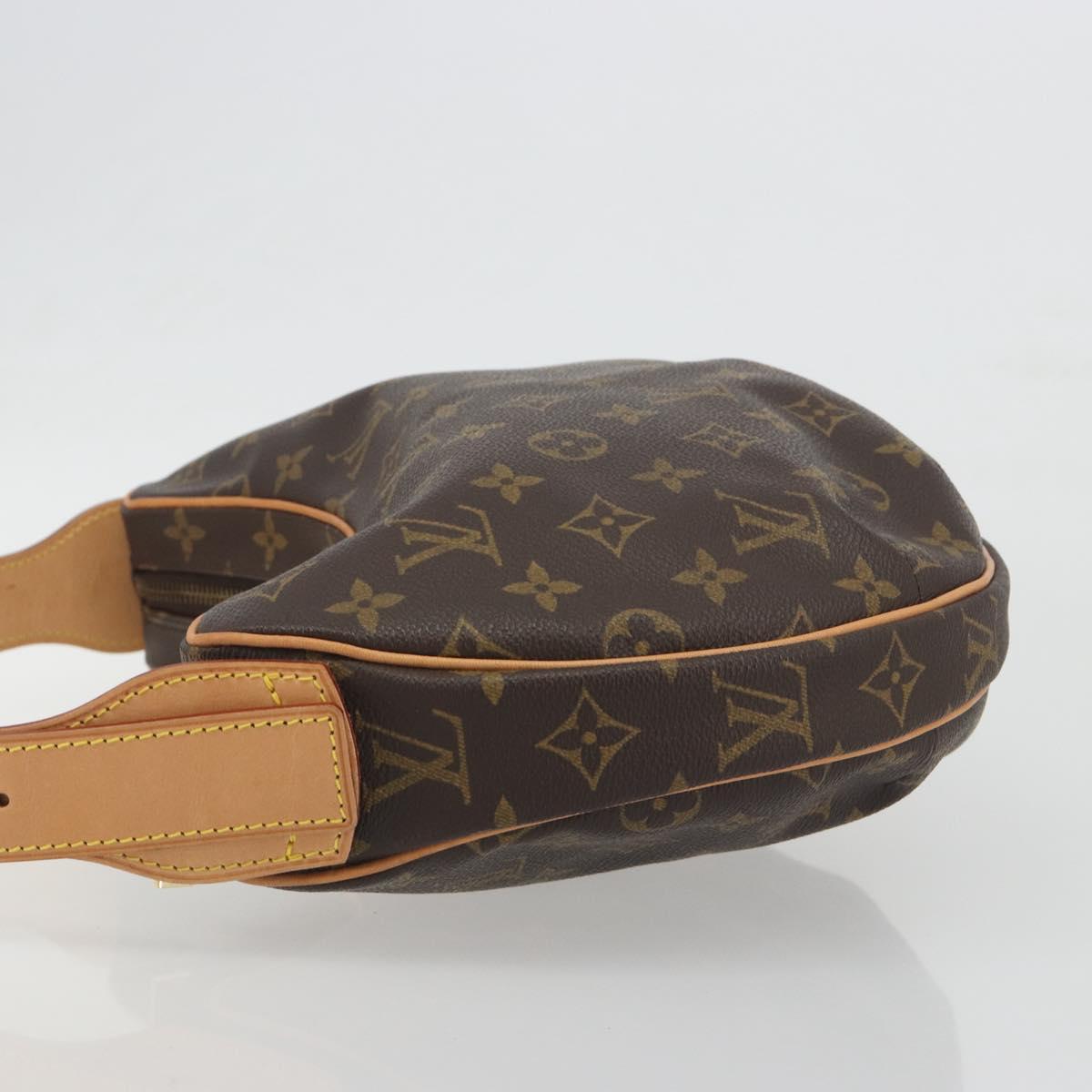LOUIS VUITTON Monogram Croissant MM Shoulder Bag M51512 LV Auth 194753SAV