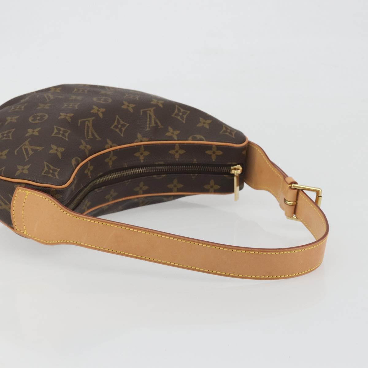 LOUIS VUITTON Monogram Croissant MM Shoulder Bag M51512 LV Auth 194753SAV