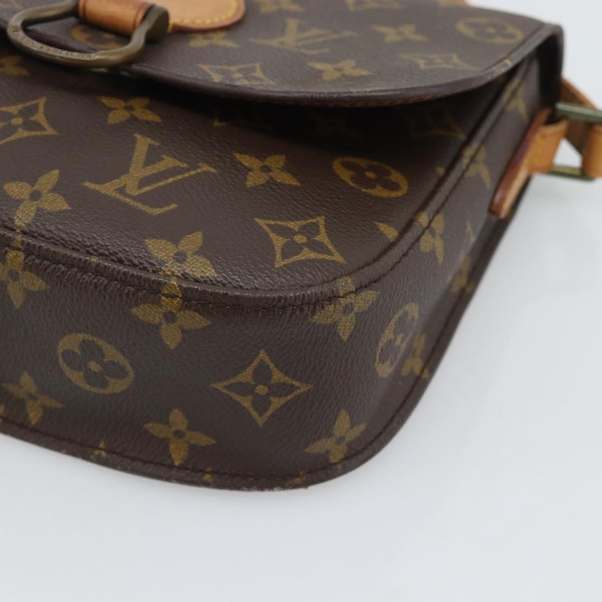 LOUIS VUITTON Monogram Saint Cloud MM Shoulder Bag M51243 LV Auth 194769