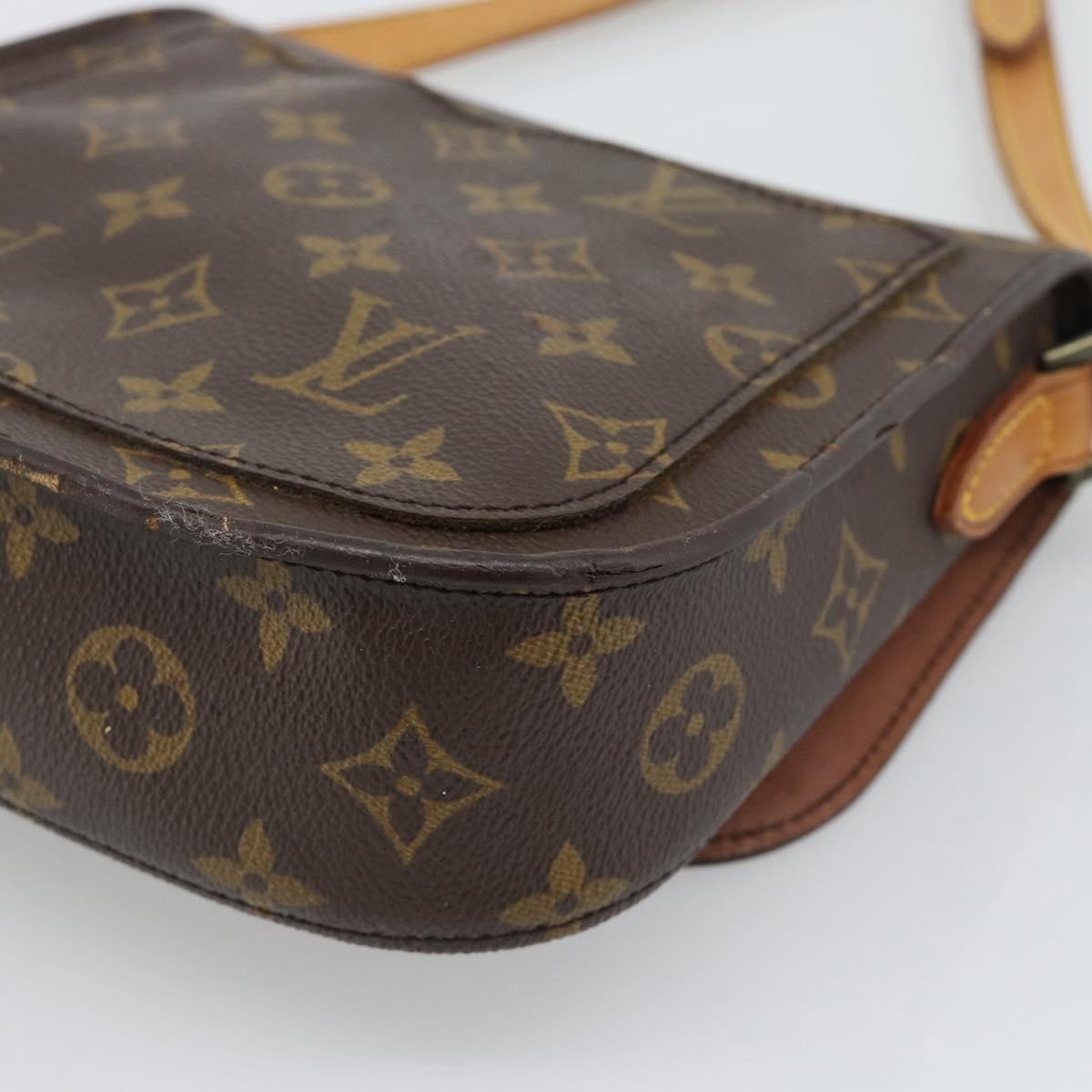 LOUIS VUITTON Monogram Saint Cloud MM Shoulder Bag M51243 LV Auth 194769