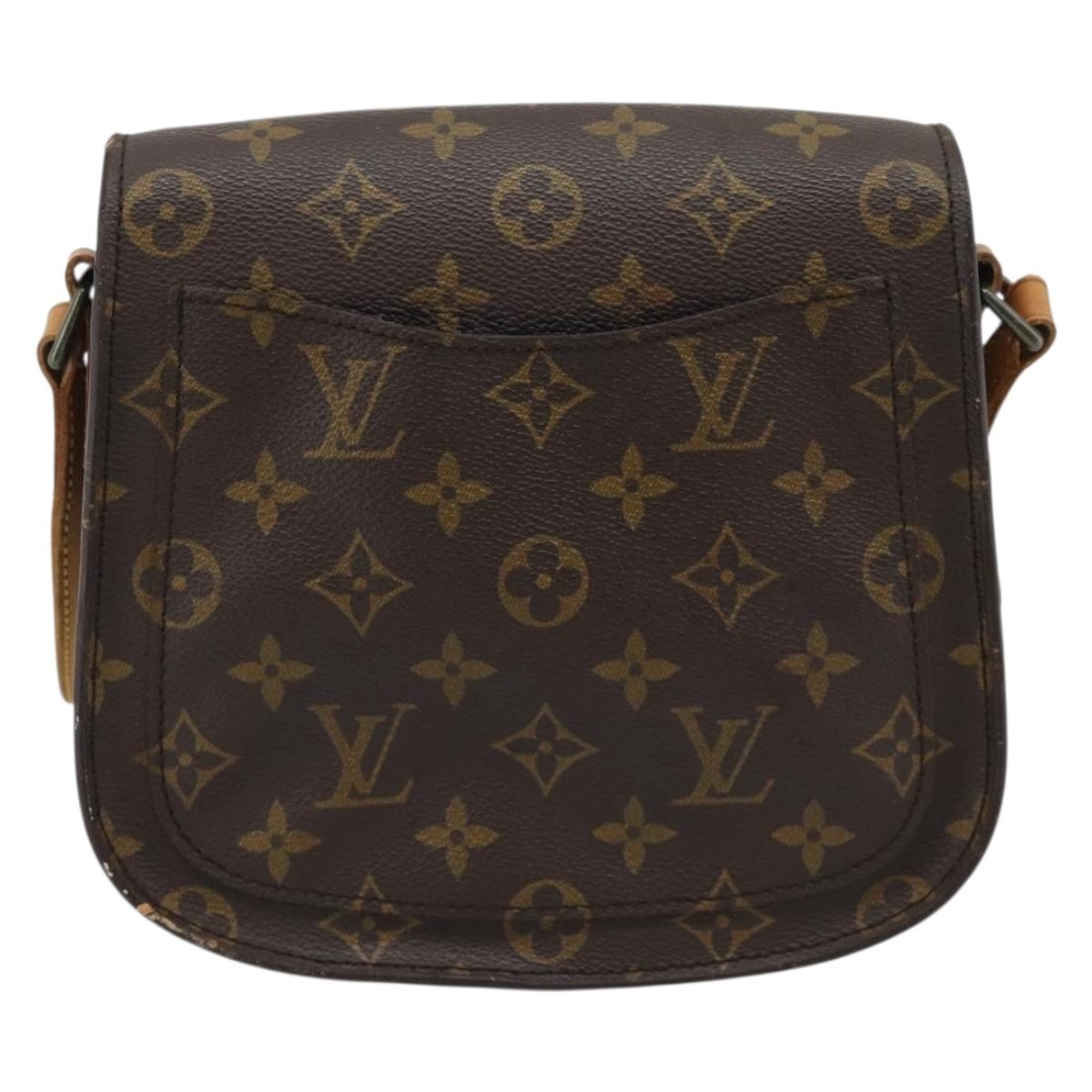 LOUIS VUITTON Monogram Saint Cloud MM Shoulder Bag M51243 LV Auth 194769