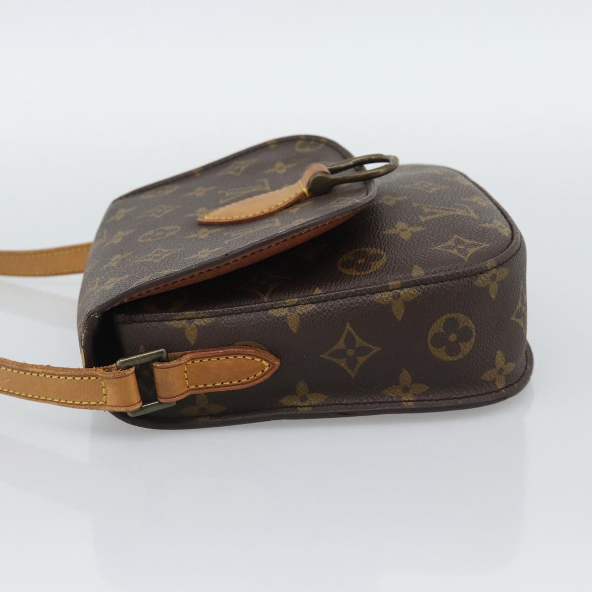 LOUIS VUITTON Monogram Saint Cloud MM Shoulder Bag M51243 LV Auth 194769