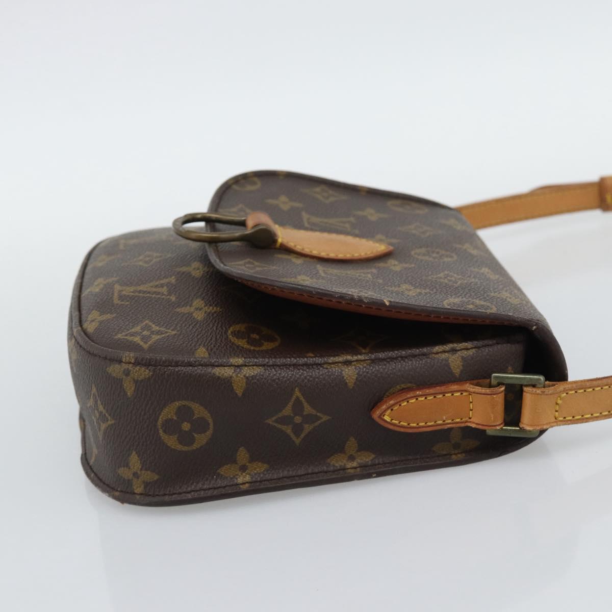 LOUIS VUITTON Monogram Saint Cloud MM Shoulder Bag M51243 LV Auth 194769