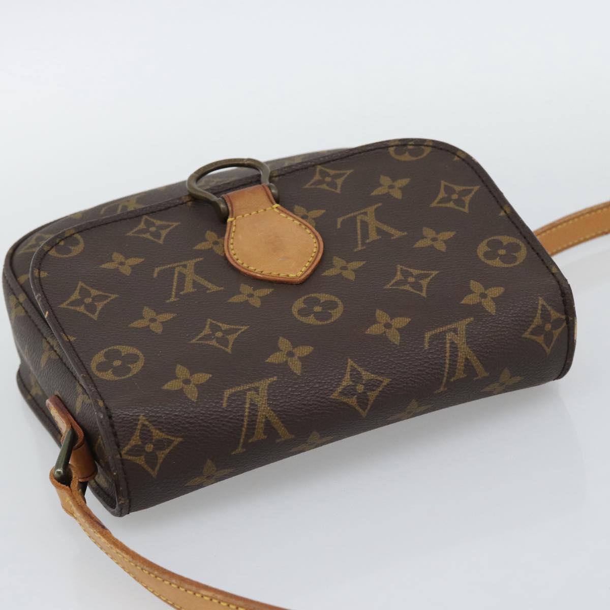 LOUIS VUITTON Monogram Saint Cloud MM Shoulder Bag M51243 LV Auth 194769