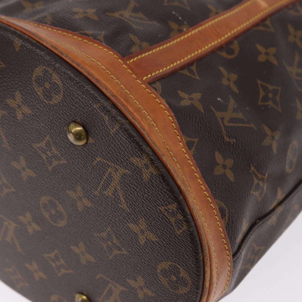 LOUIS VUITTON Monogram Bucket GM Shoulder Bag M42236 LV Auth 194770