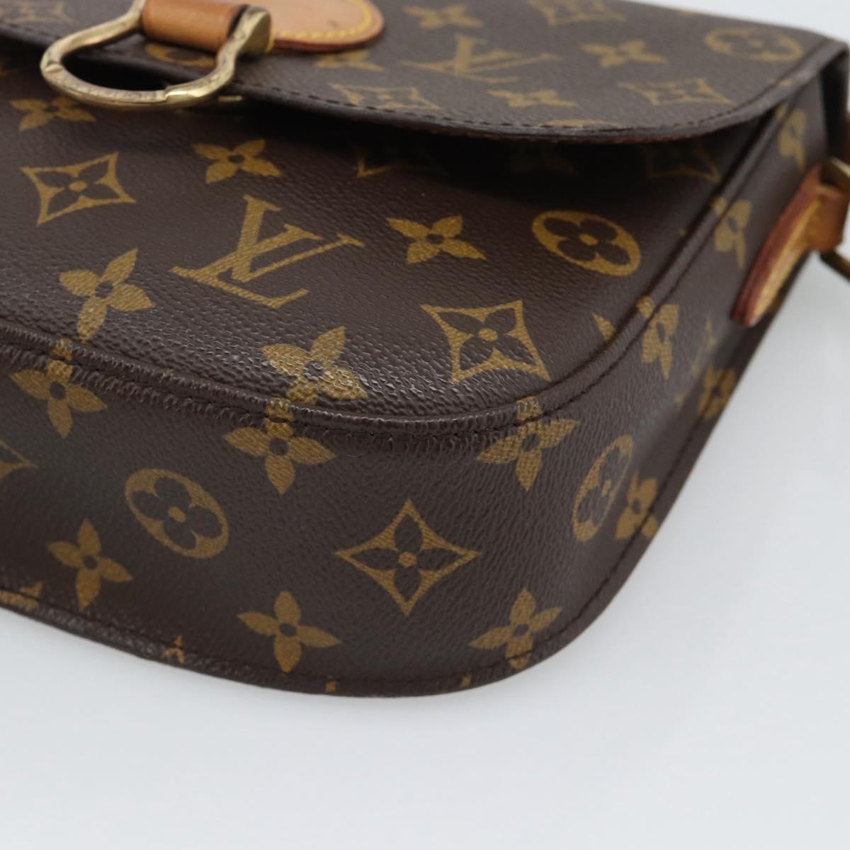 LOUIS VUITTON Monogram Saint Cloud MM Shoulder Bag M51243 LV Auth 194772