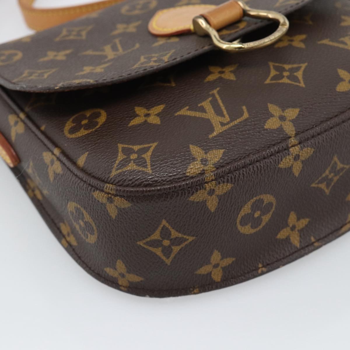 LOUIS VUITTON Monogram Saint Cloud MM Shoulder Bag M51243 LV Auth 194772