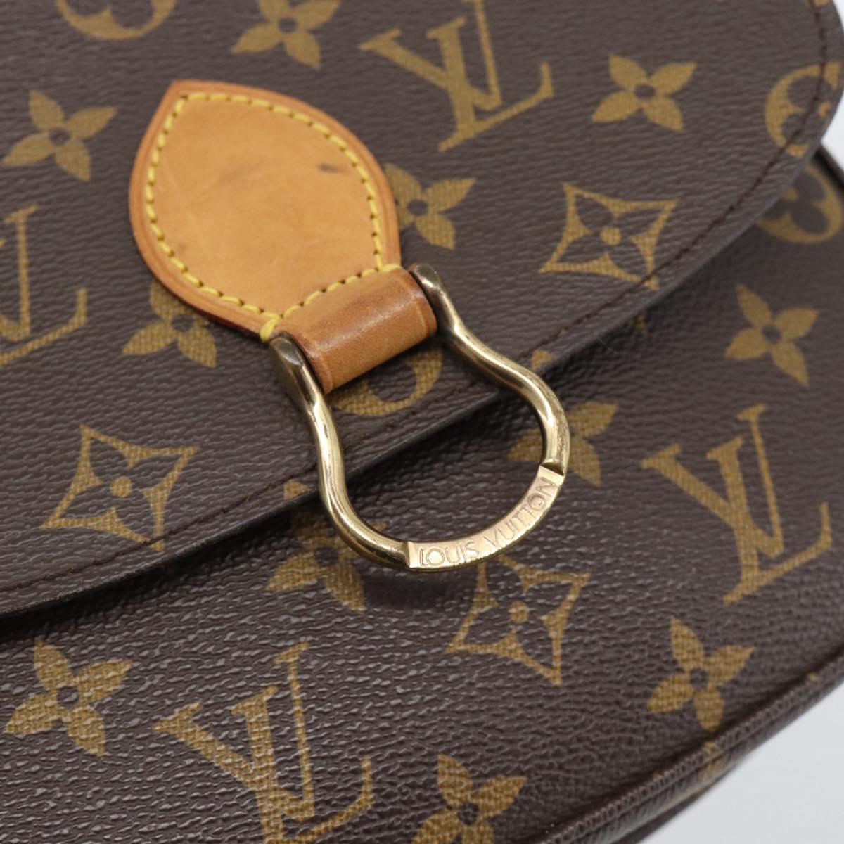 LOUIS VUITTON Monogram Saint Cloud MM Shoulder Bag M51243 LV Auth 194772