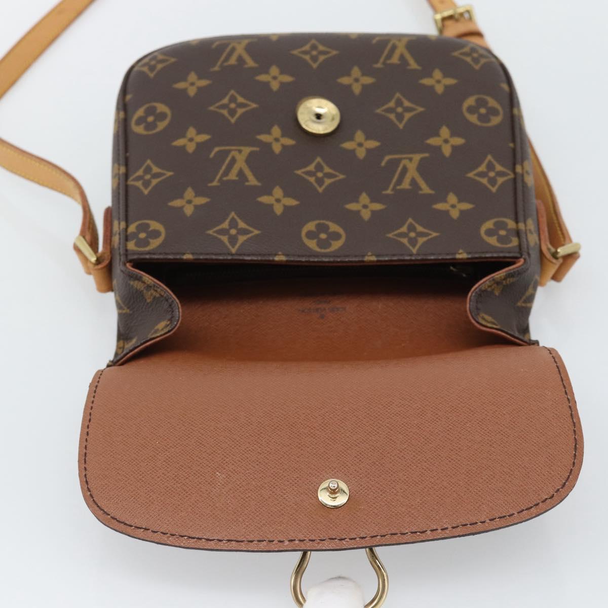LOUIS VUITTON Monogram Saint Cloud MM Shoulder Bag M51243 LV Auth 194772