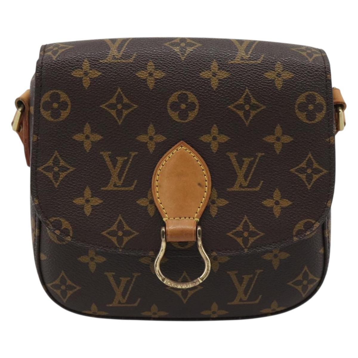 LOUIS VUITTON Monogram Saint Cloud MM Shoulder Bag M51243 LV Auth 194772