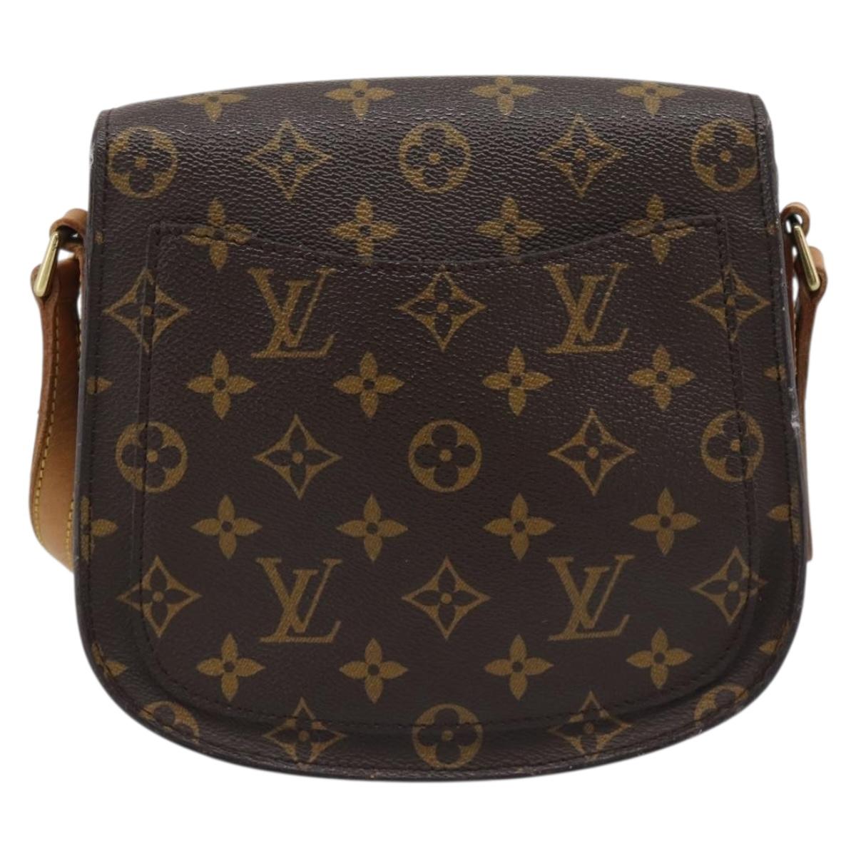 LOUIS VUITTON Monogram Saint Cloud MM Shoulder Bag M51243 LV Auth 194772