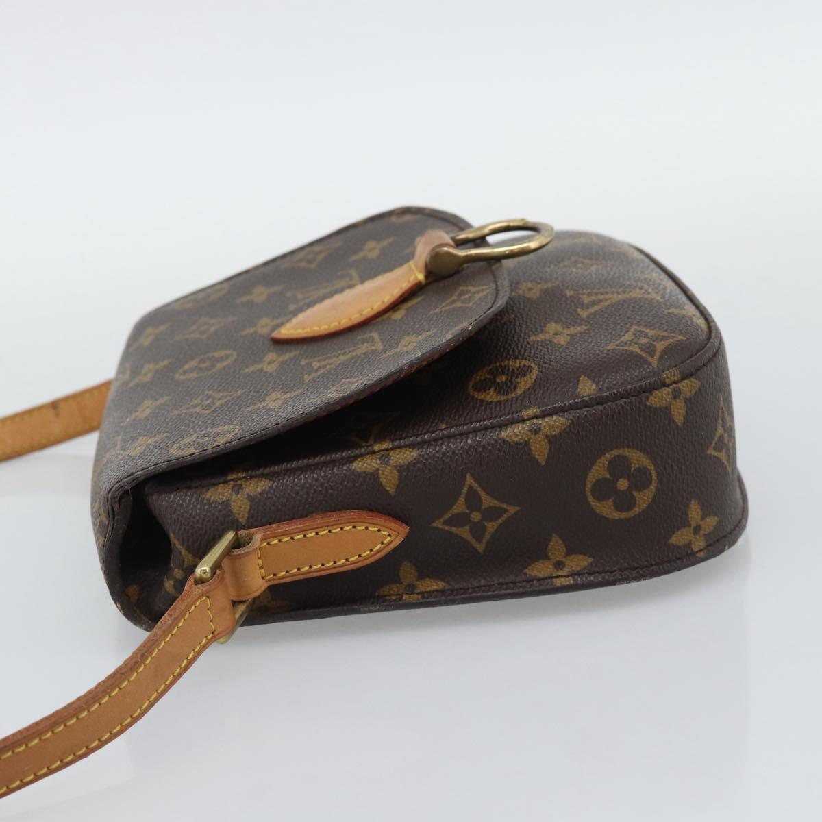 LOUIS VUITTON Monogram Saint Cloud MM Shoulder Bag M51243 LV Auth 194772